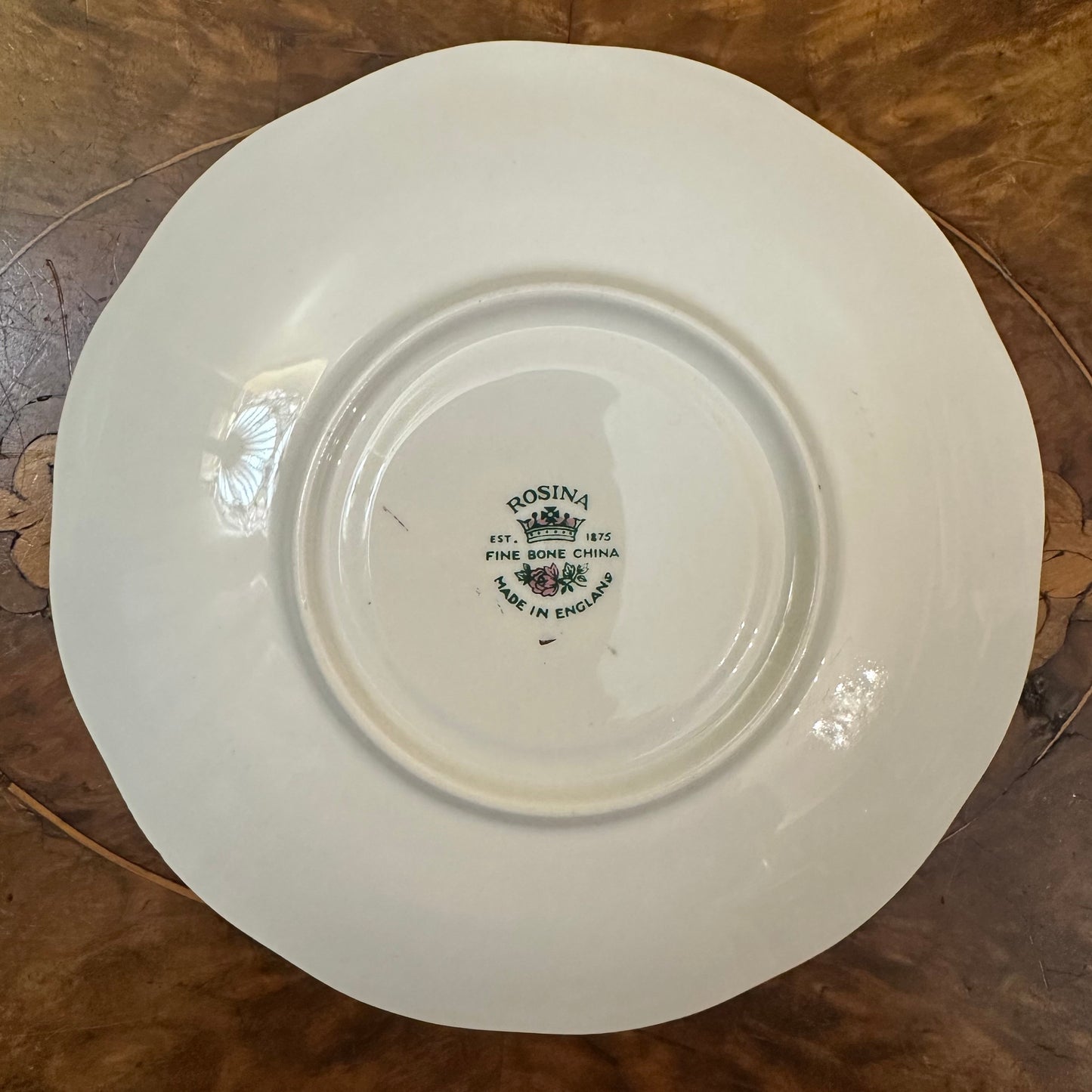 Rosina Floral Print Saucer Plate