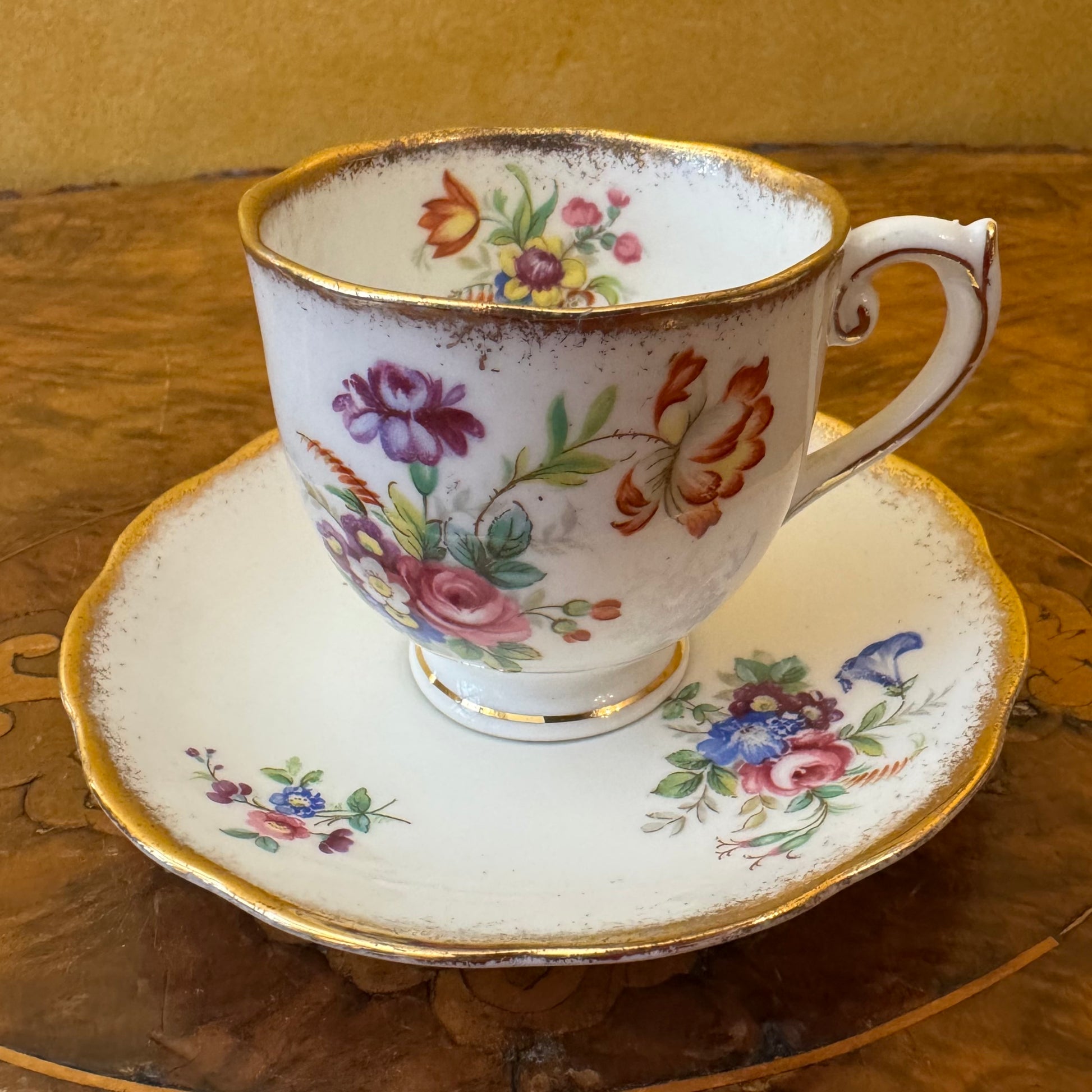 Roslyn Minuet Demitasse Cup & Saucer 