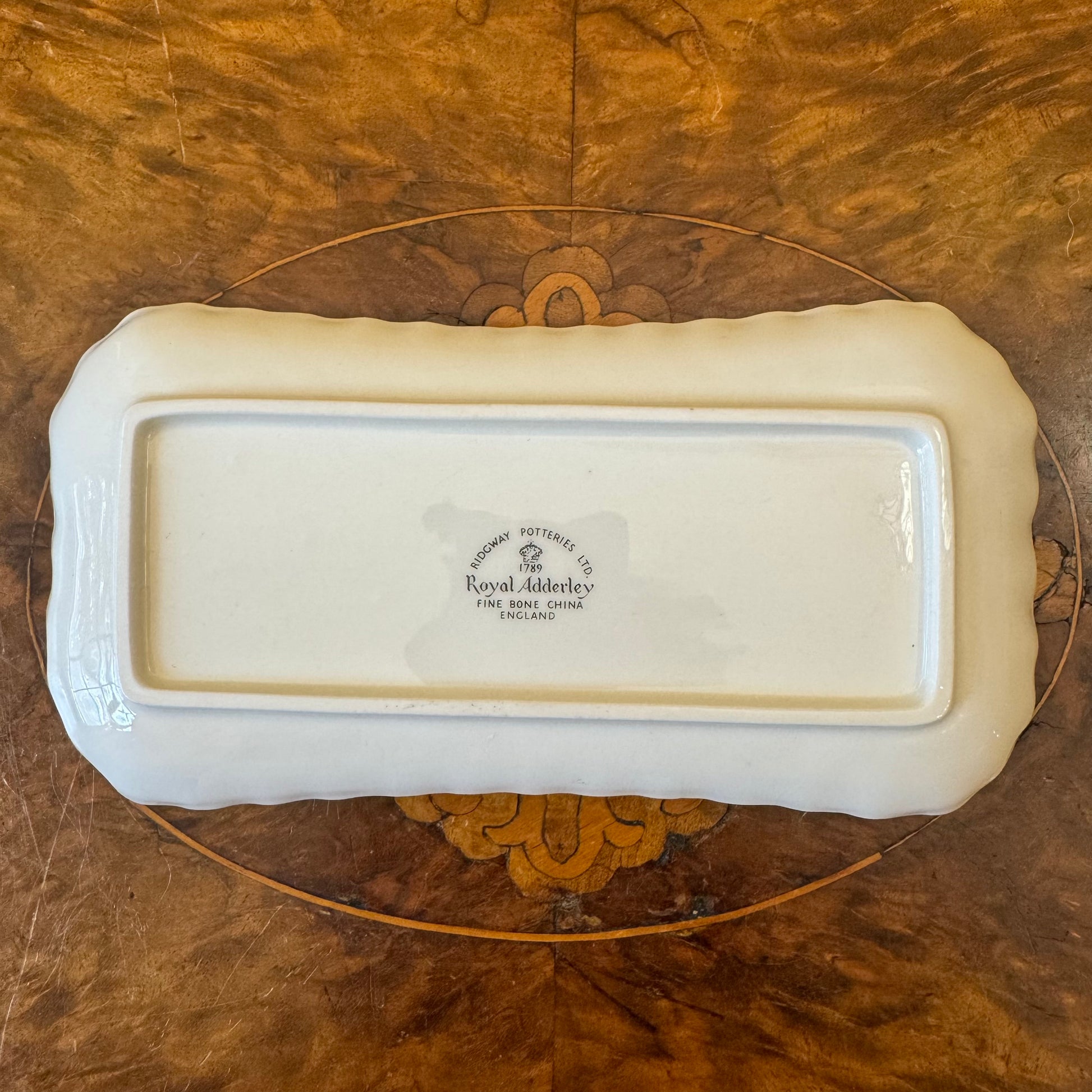 Royal Adderley Floral Print Small Tray 