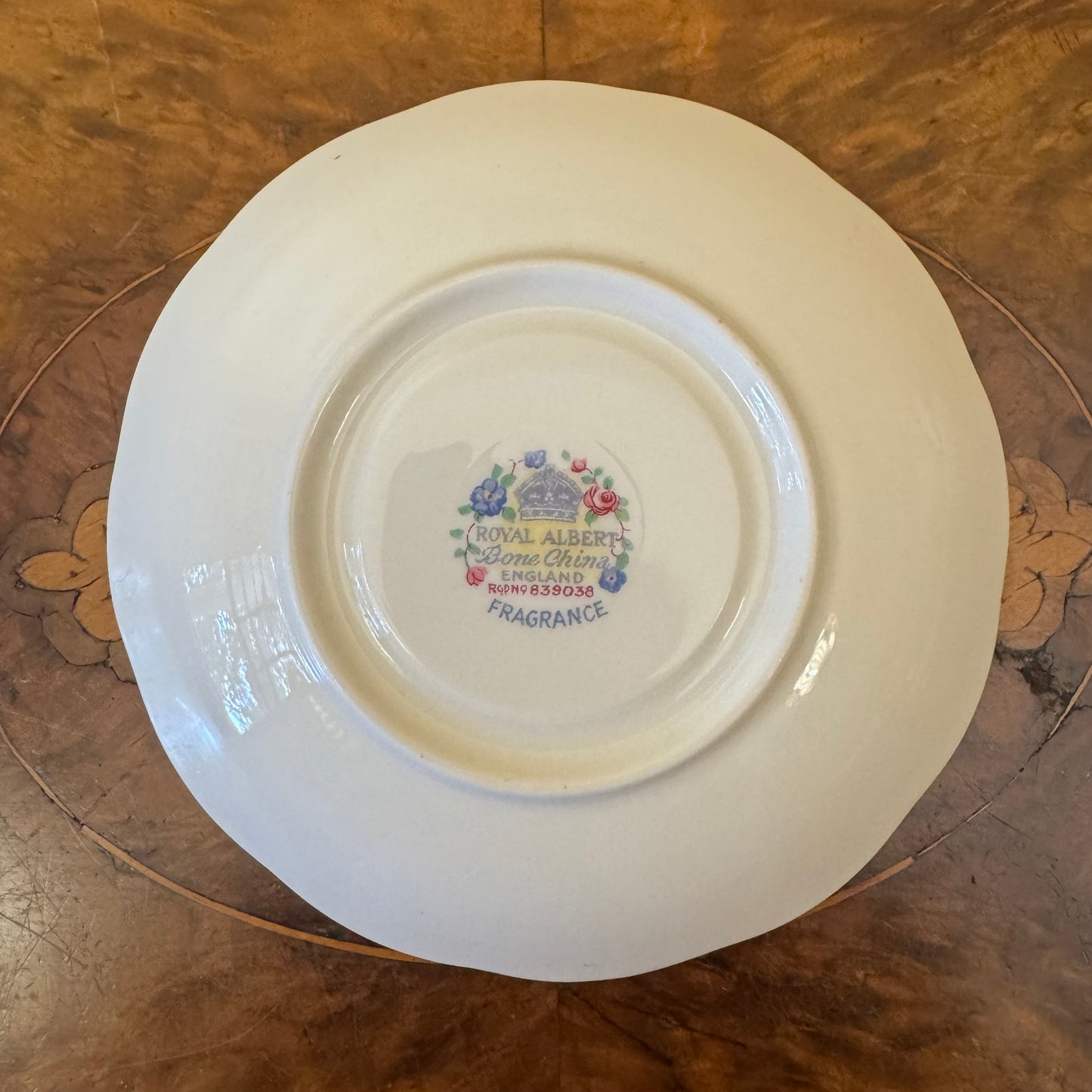 Royal Albert Floral Fragrance Saucer Plate 