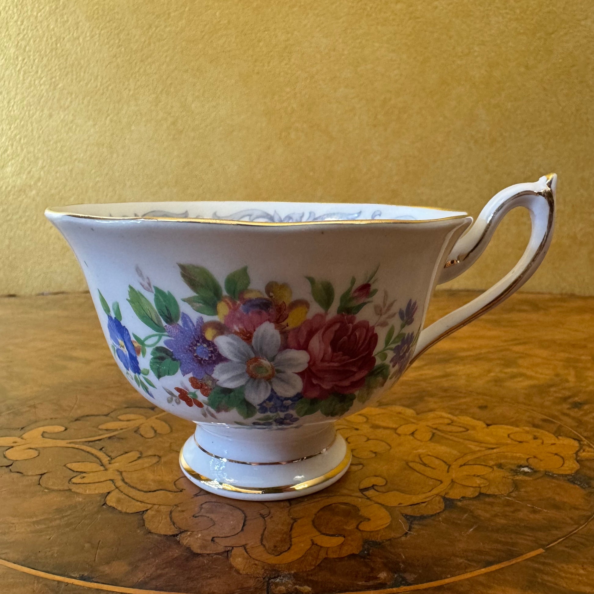 Royal Albert Floral Fragrance Tea Cup Trio 