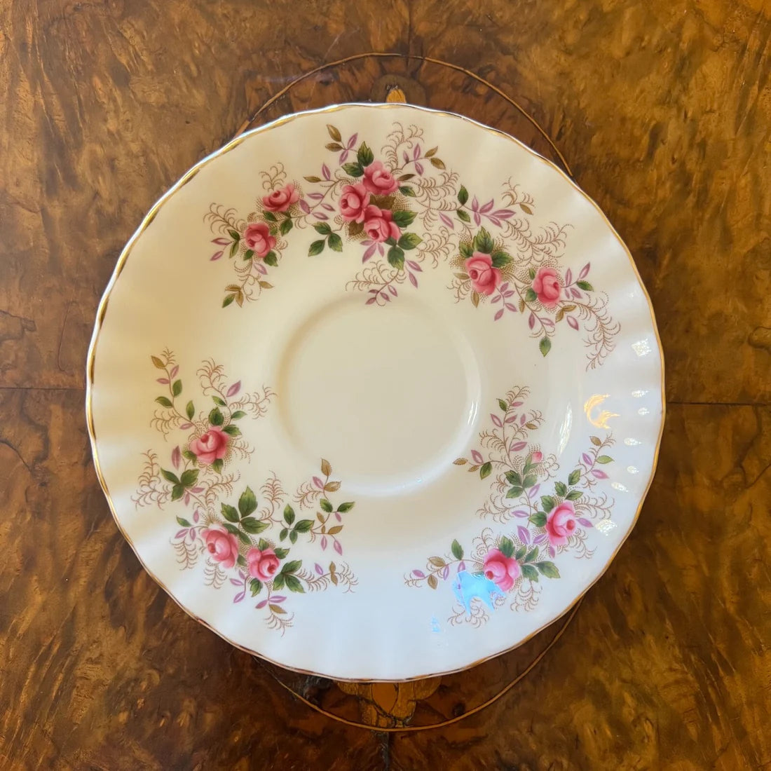 Vintage Royal Albert Lavender Rose Tea Cup Trio Set