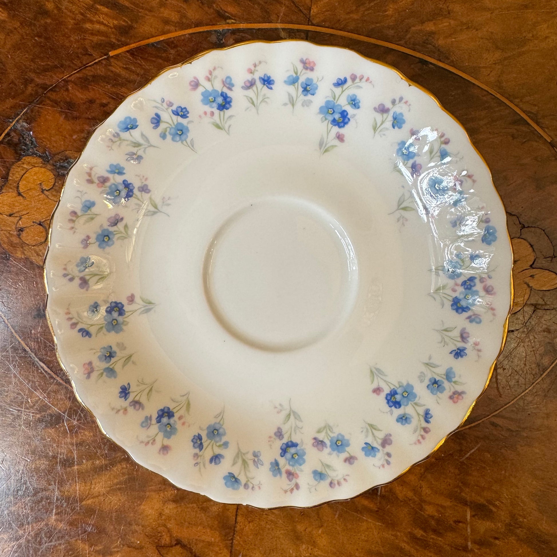 Royal Albert Memory Lane Demitasse Coffee Saucer