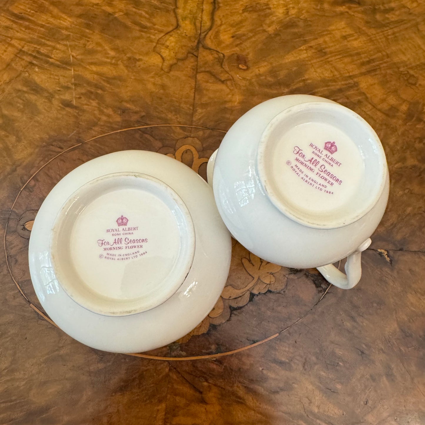 Royal Albert Morning Flower Jug & Bowl
