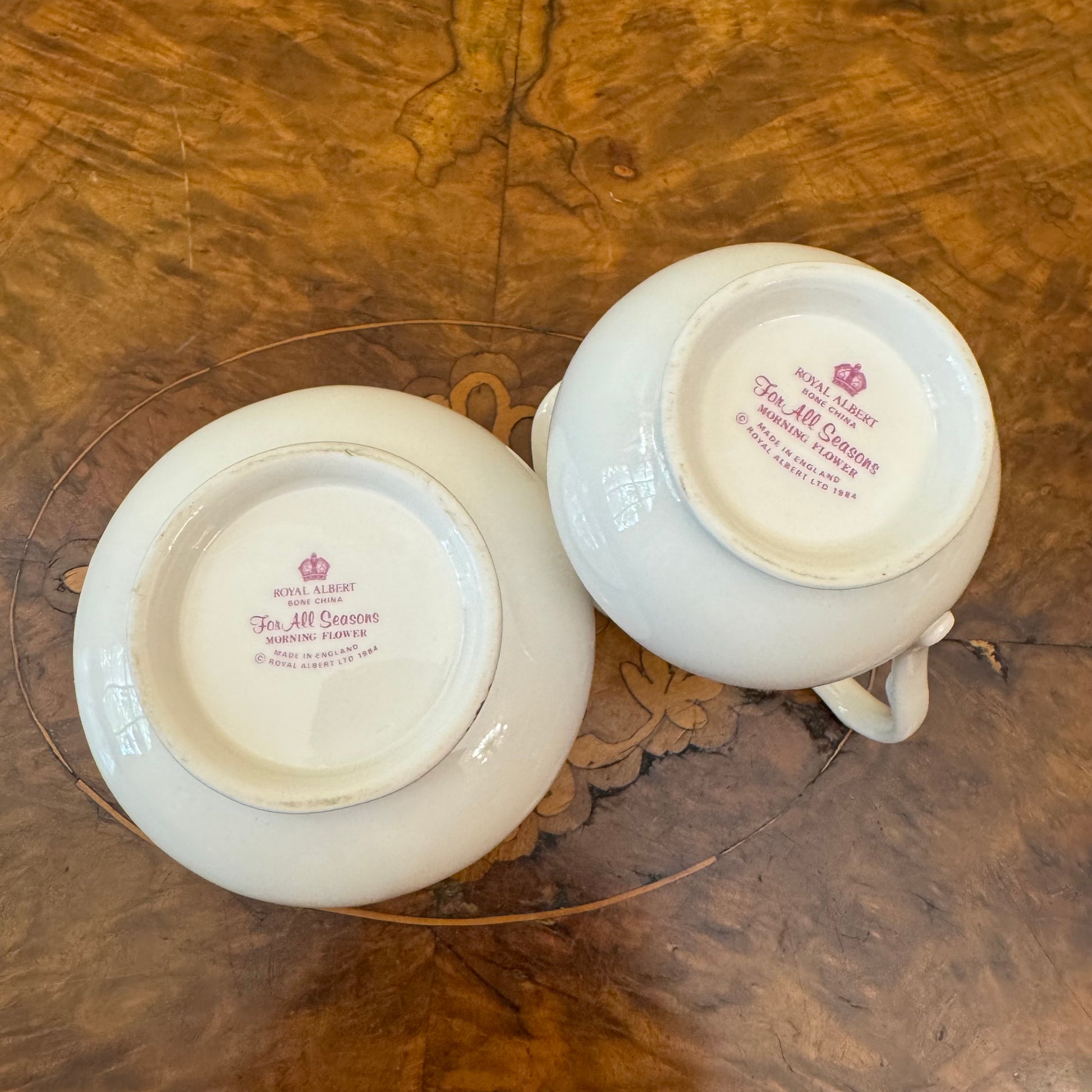 Royal Albert Morning Flower Jug & Bowl
