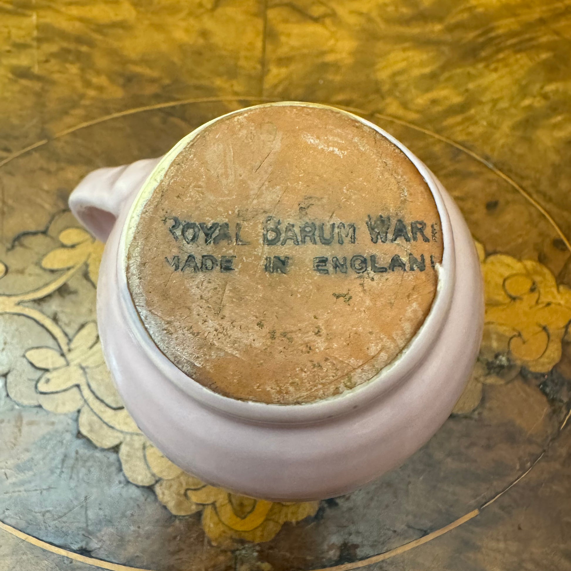 Royal Barum Ware Pink Jug 