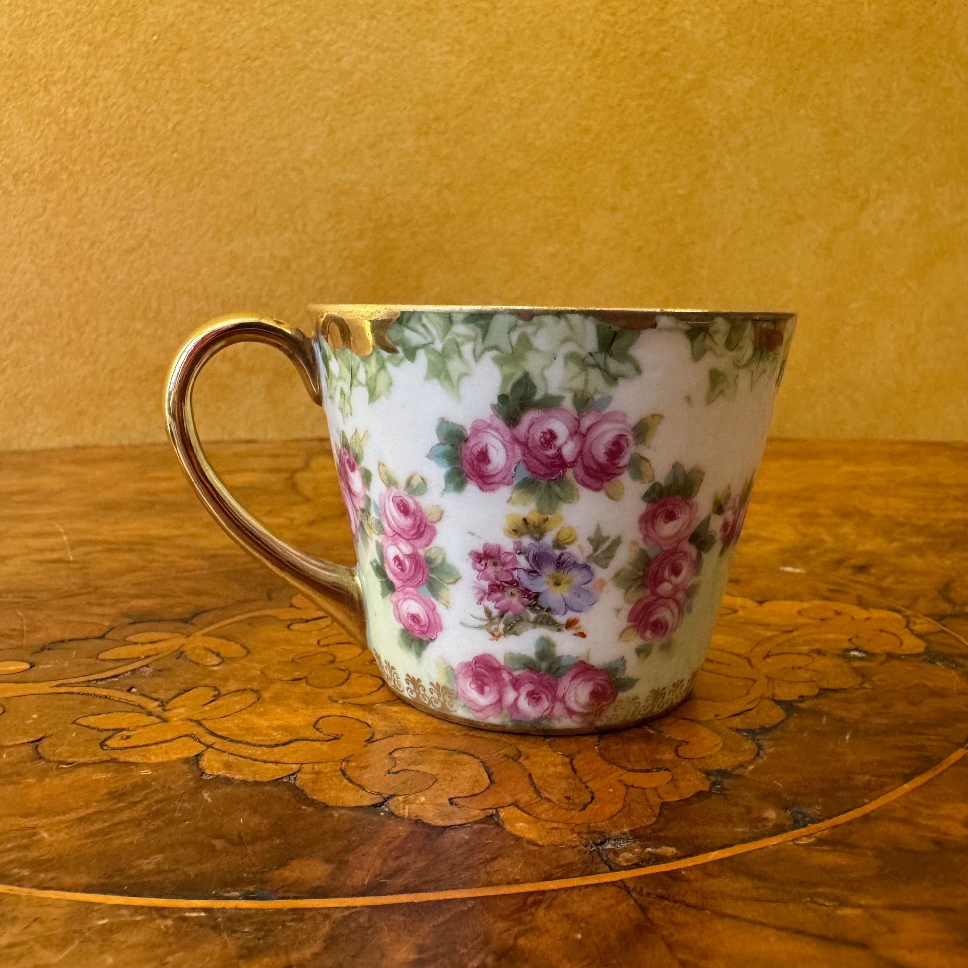 Royal Bayreuth Green Floral Print 