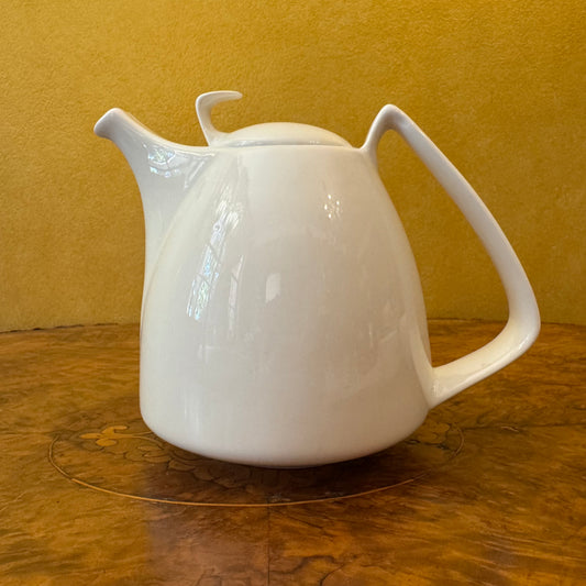 Royal China Contemporary White Tea Pot 
