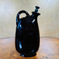 Antique Royal Doulton Kingsware Dewar's Whisky Nelson Flask
