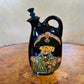 Antique Royal Doulton Kingsware Dewar's Whisky Nelson Flask