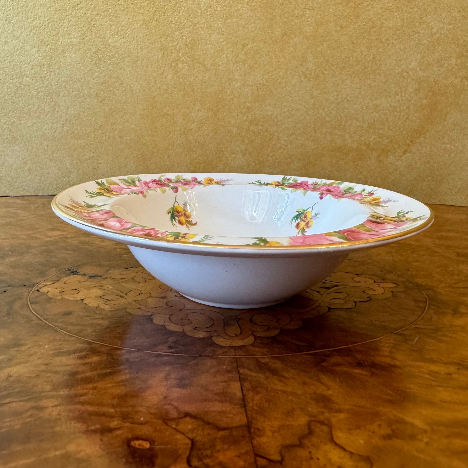 Royal Doulton Roses & Wattle Print 