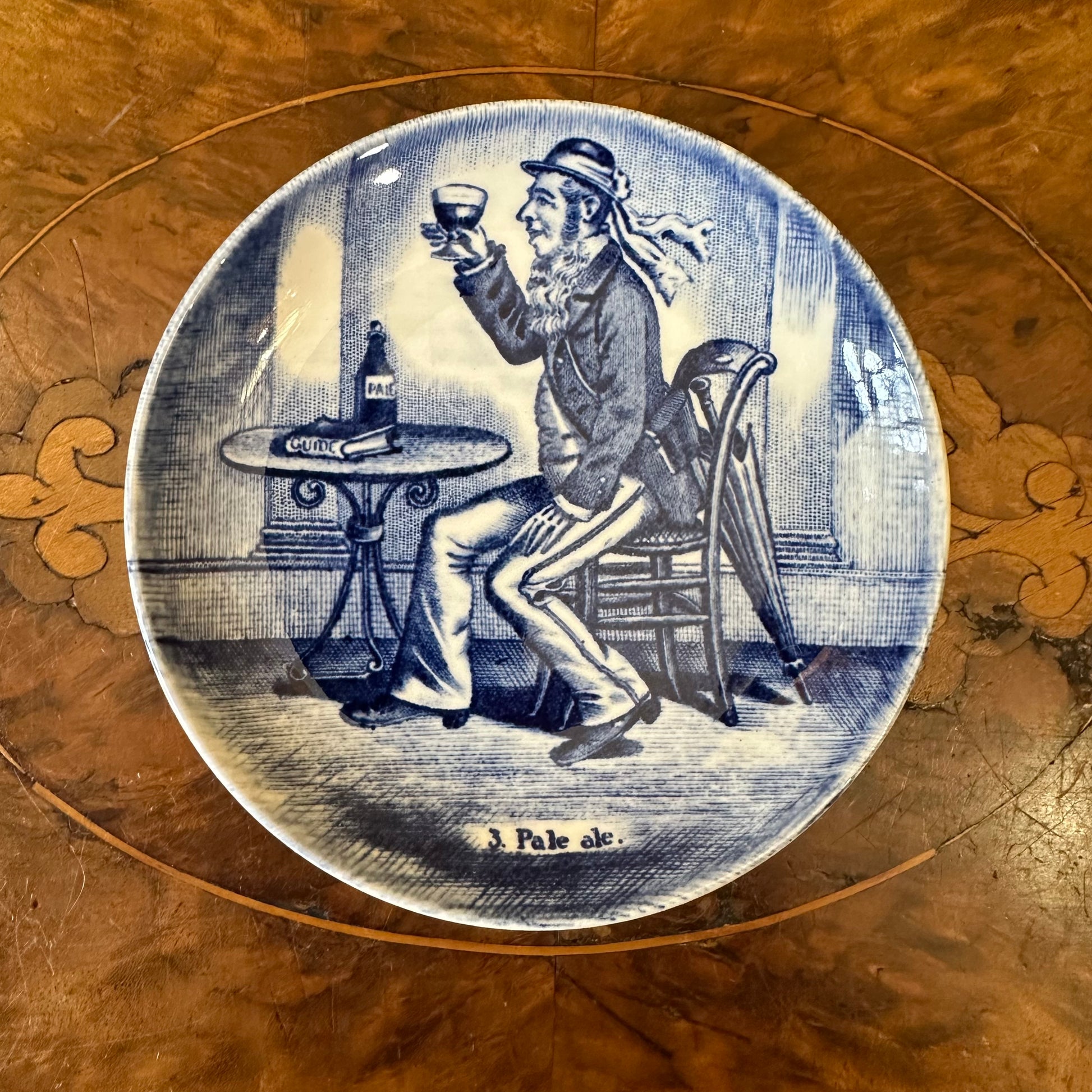 Royal Sphinx Maastricht Holland Man Drinking Small Dish 