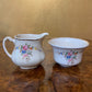Vintage Royal Staffordshire Honeyglass Milk & Sugar Set