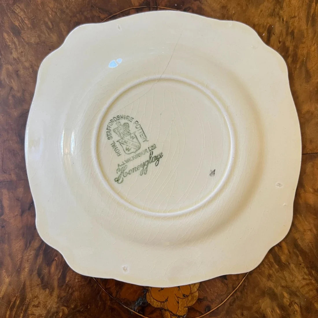 Vintage Royal Staffordshire Honeyglaze Side Plate
