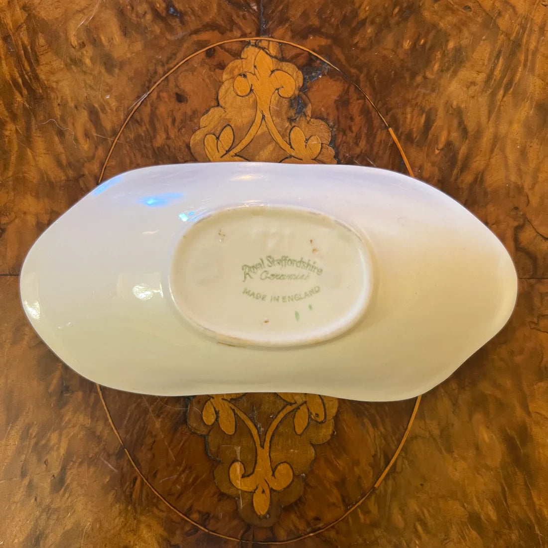 Vintage Royal Staffordshire Roses Oval Dish
