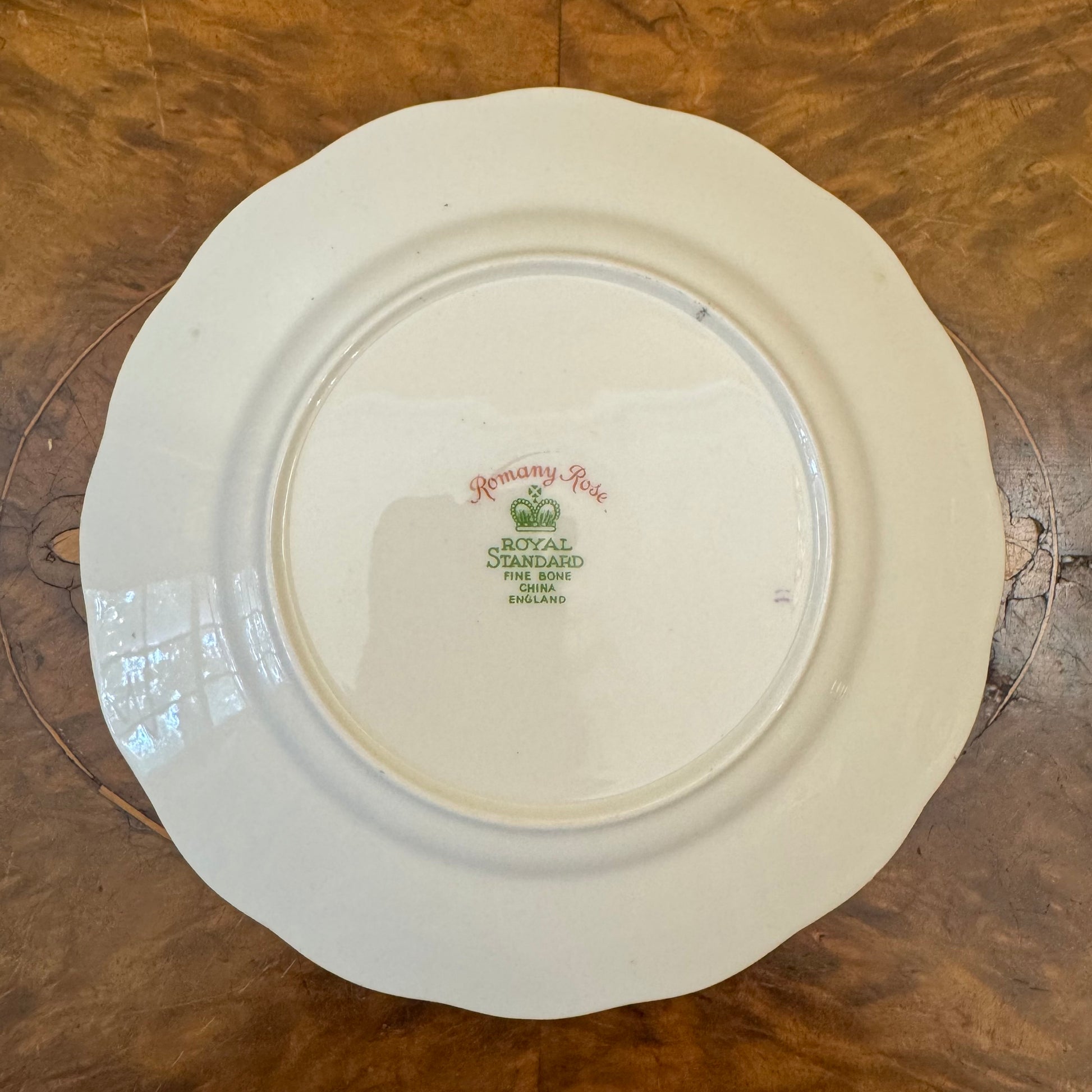 Royal Standard Romany Rose Side Plate 