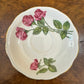 Royal Standard Three Red Roses saucer 