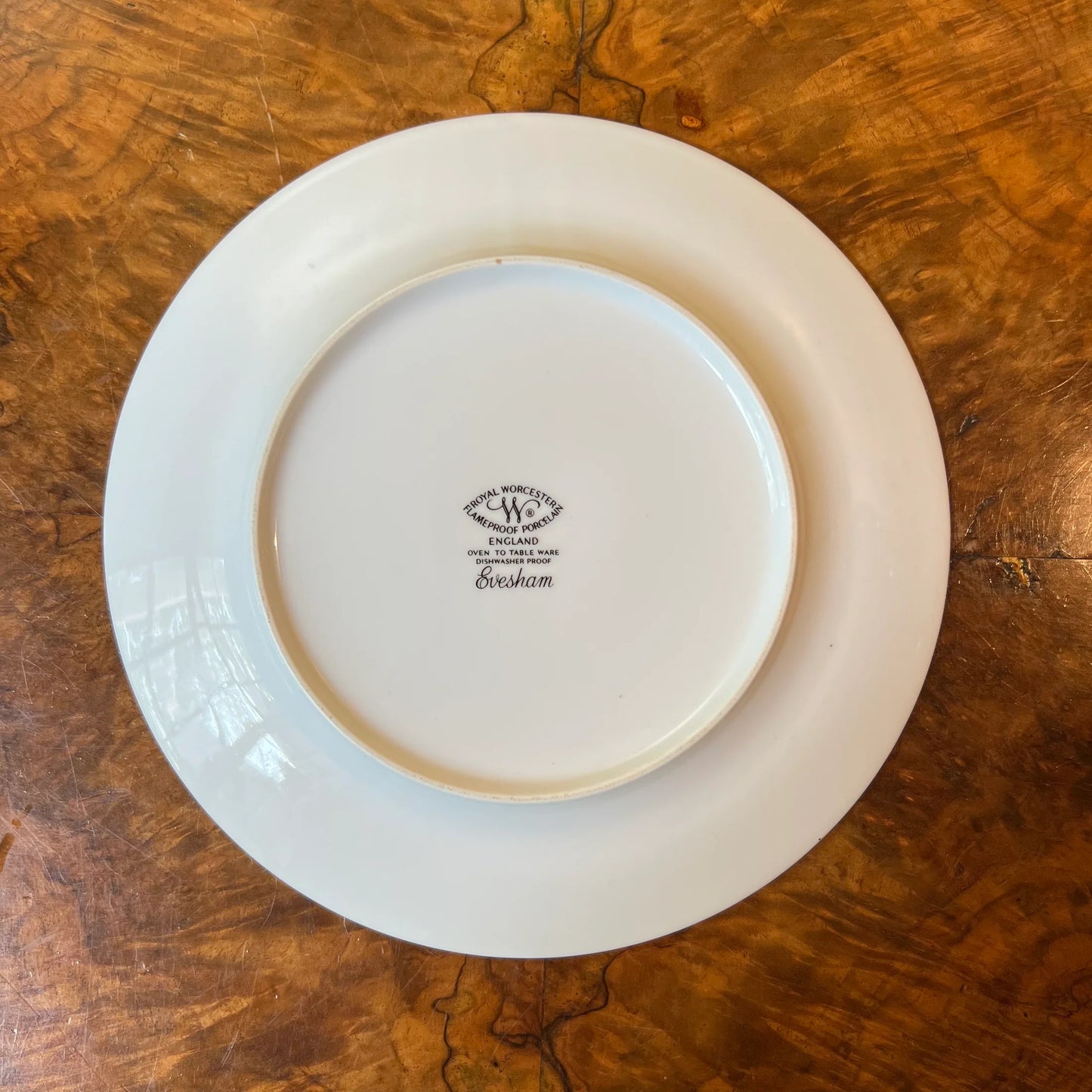 Royal Worcester Evesham Fruits Entree Plate