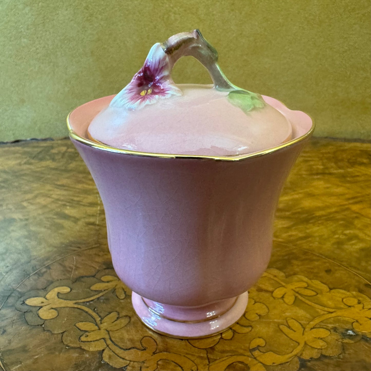 Royal Winton Petunia Sugar Bowl 