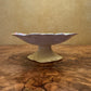 Royal Winton Pink Lily's Yellow Pedestal Candy Dish