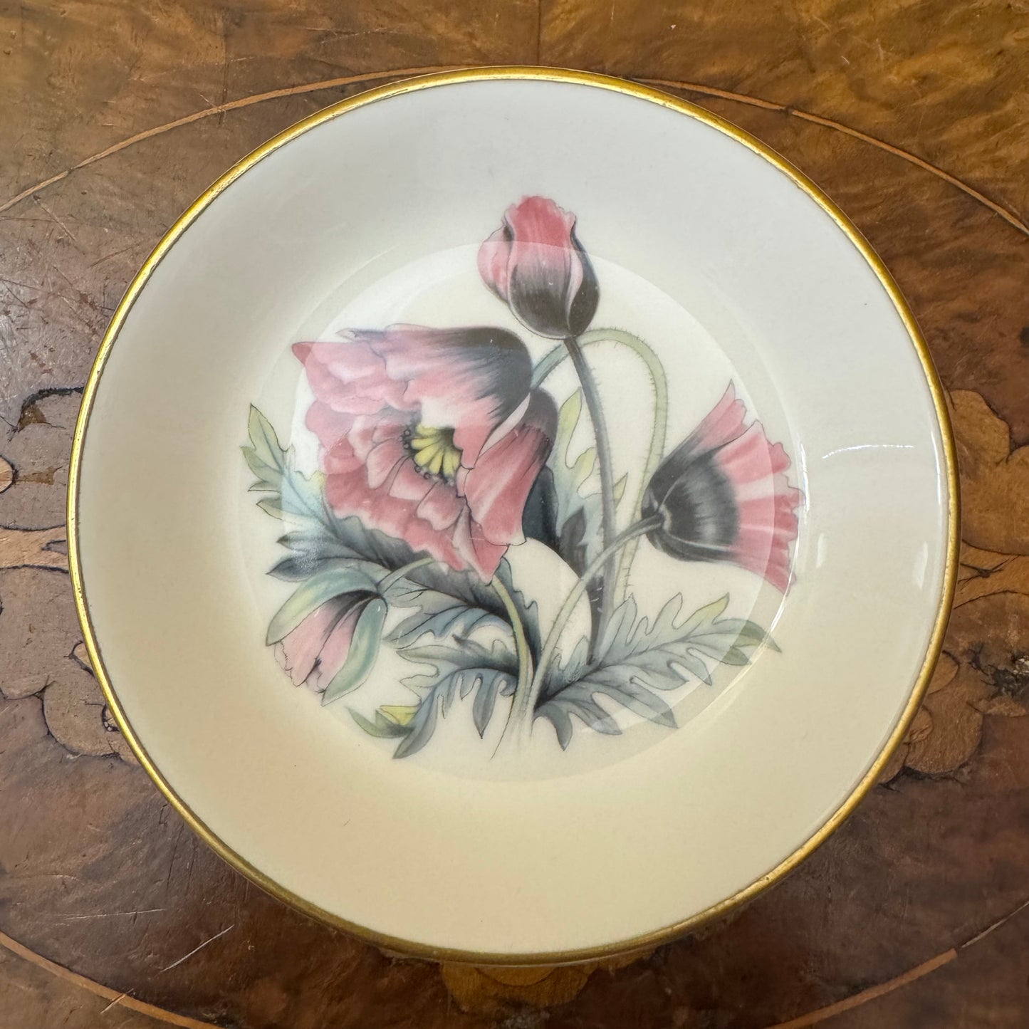 Royal Worcester Alpine Flower Small Dish 
