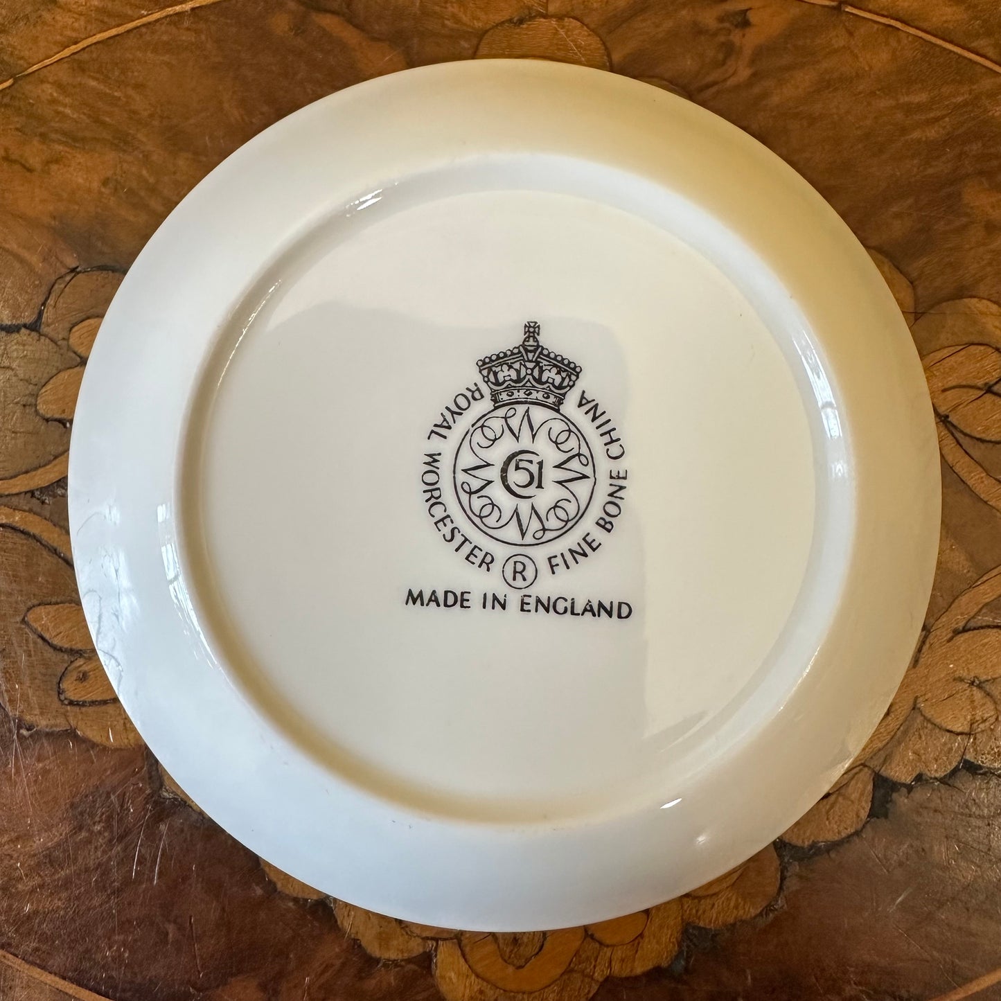 Royal Worcester Blue Gentian Dish