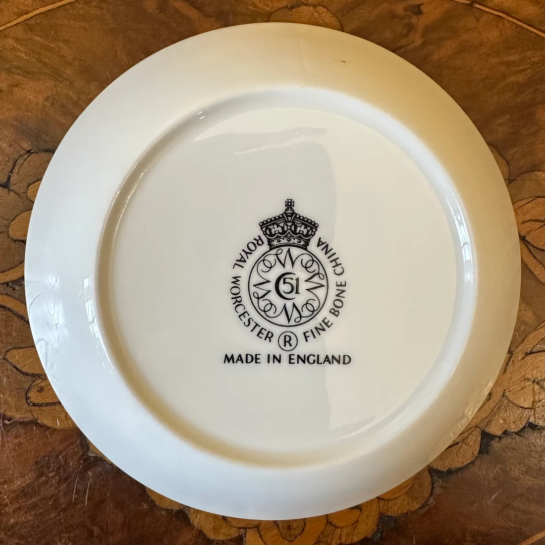 Royal Worcester Blue Gentian Small Dish