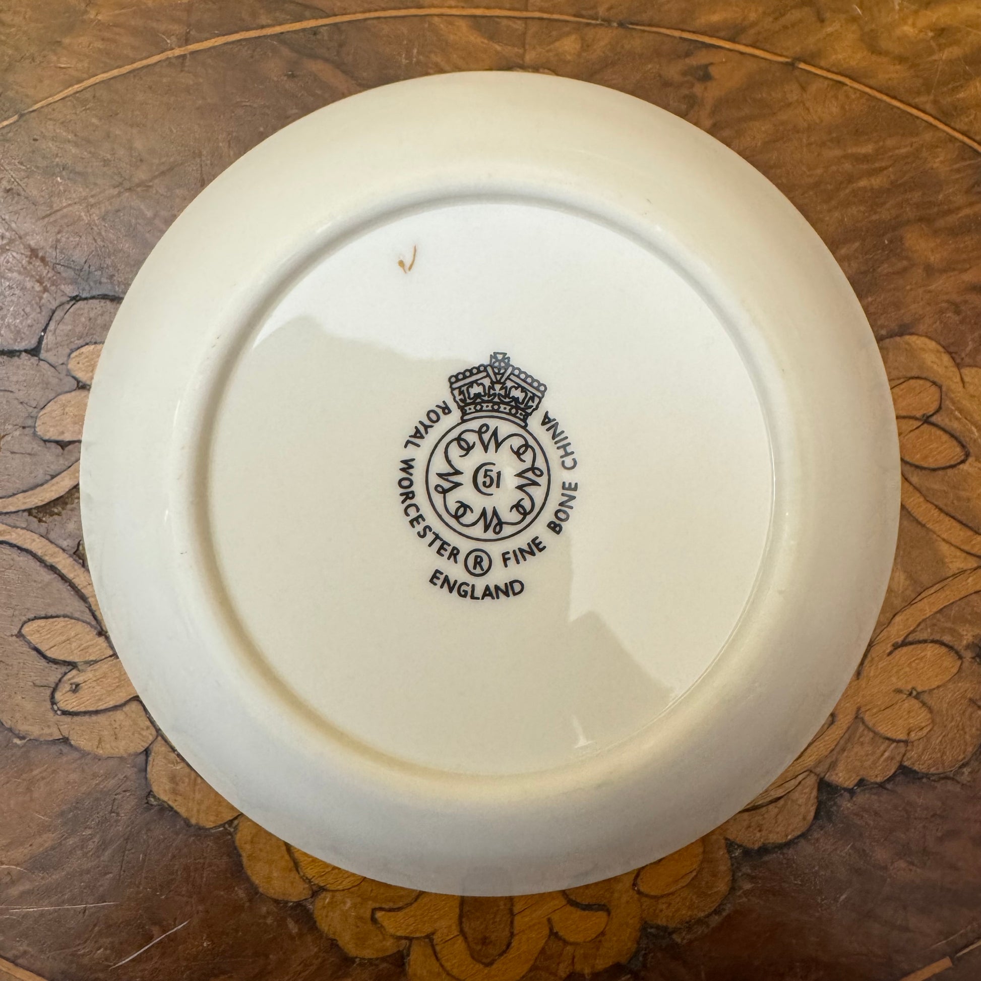 Royal Worcester Blue Poppy Dish 

