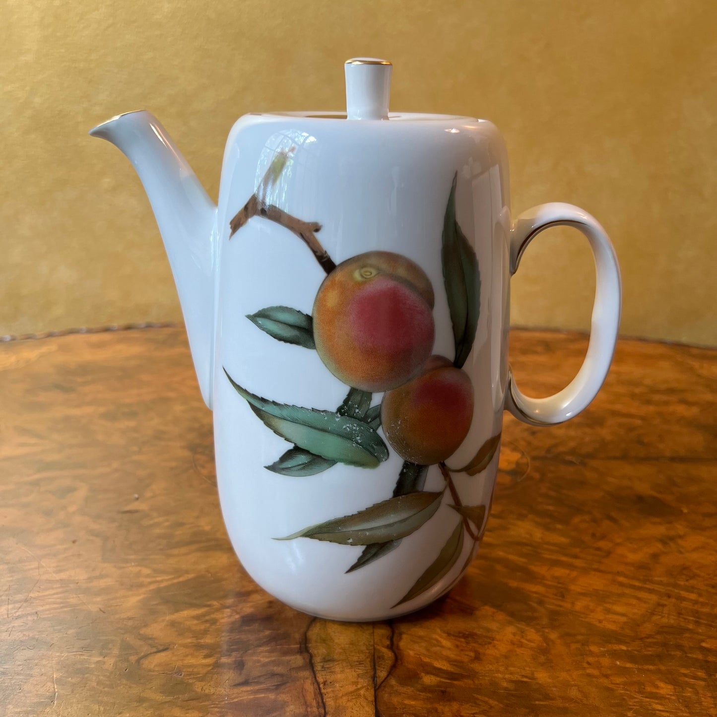 Royal Worcester Evesham Fruits Coffee Pot 