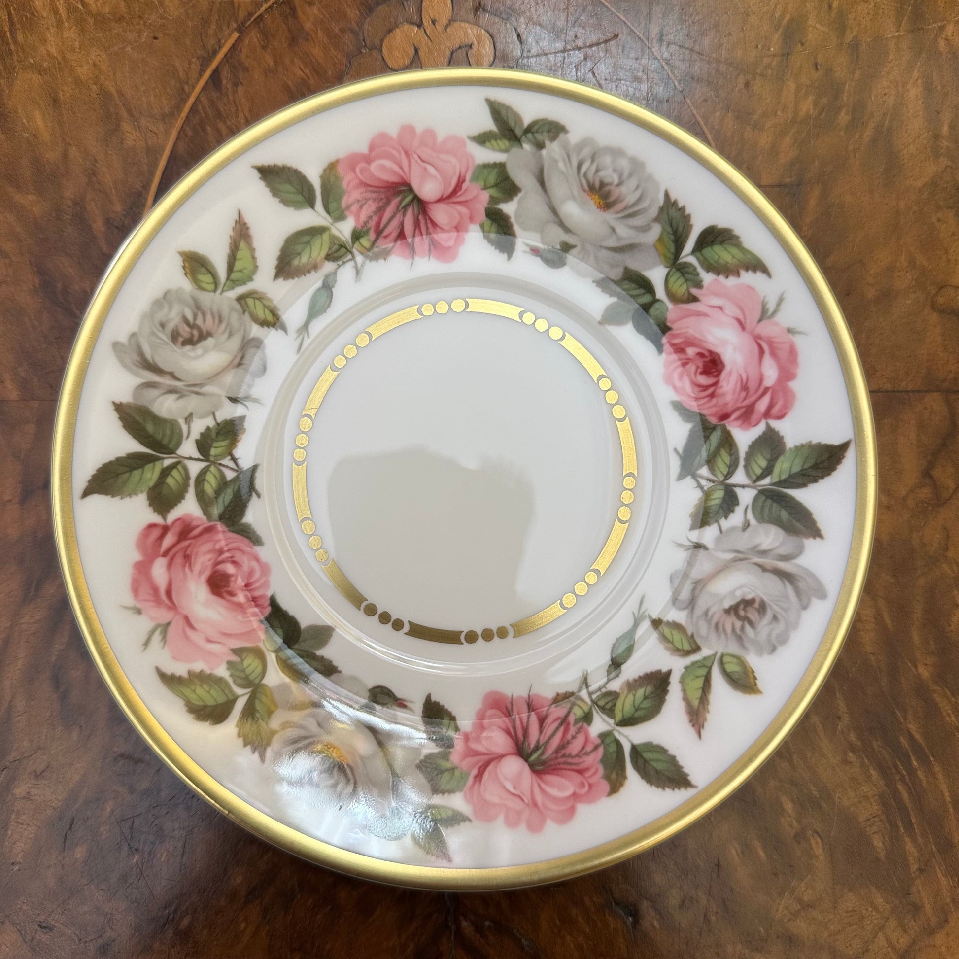 Royal Worcester Royal Garden Saucer 