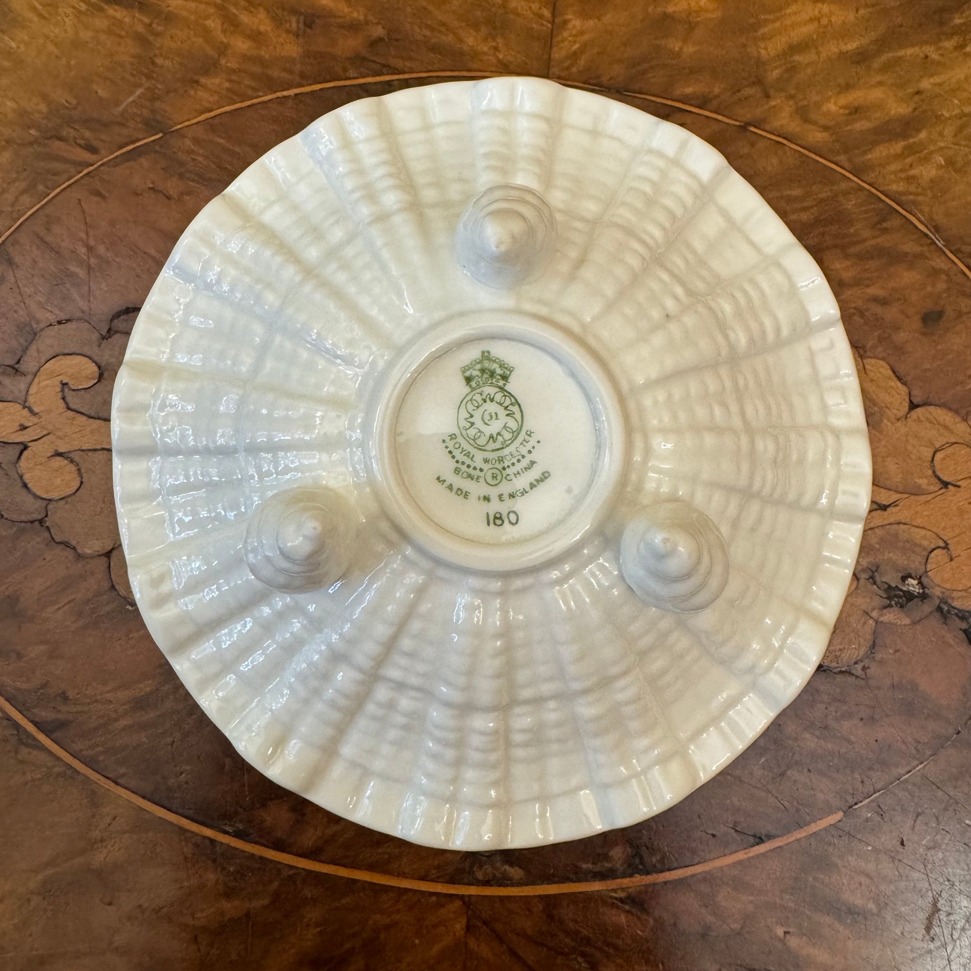 Royal Worcester Shell Shaped Dish 