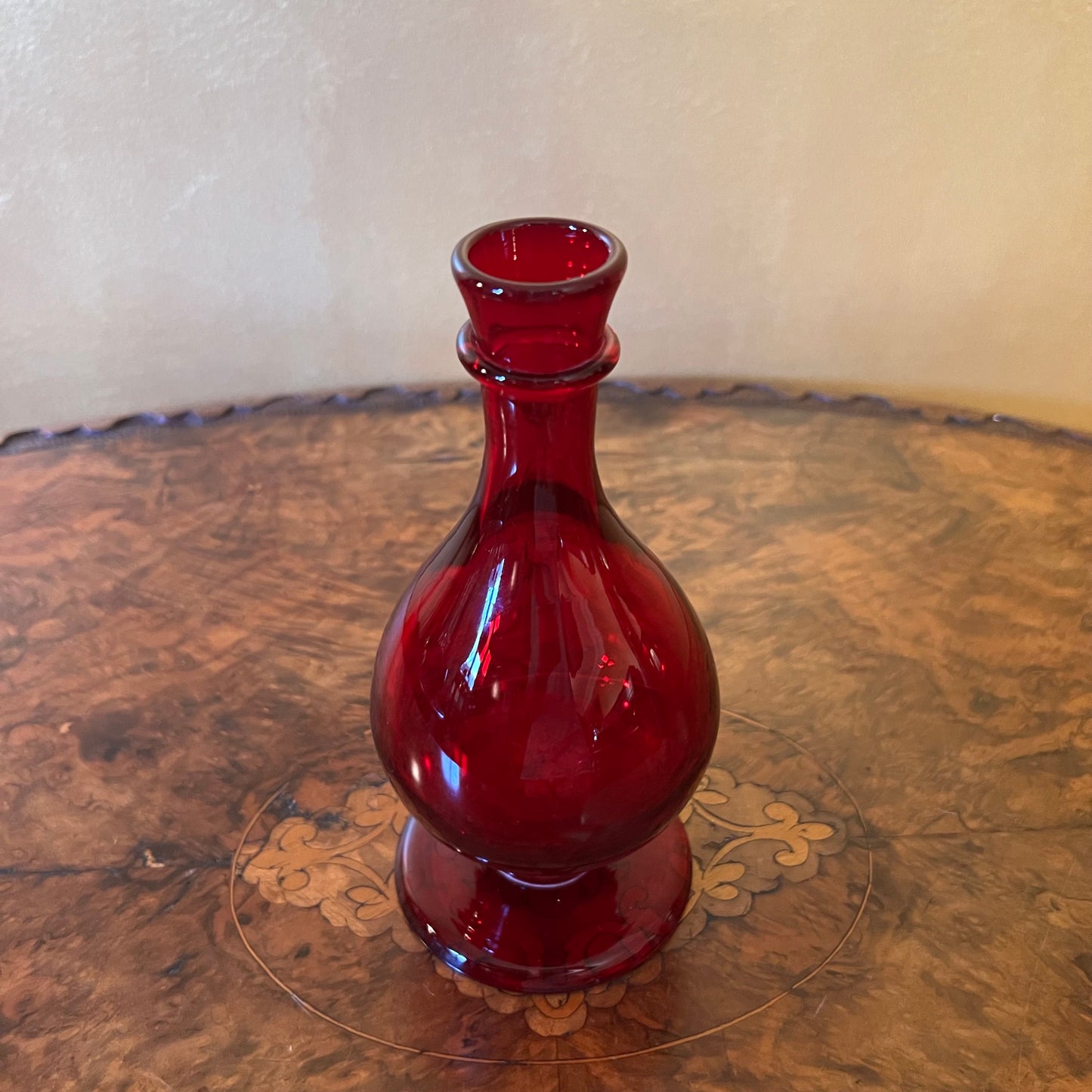 Ruby Glass Vase