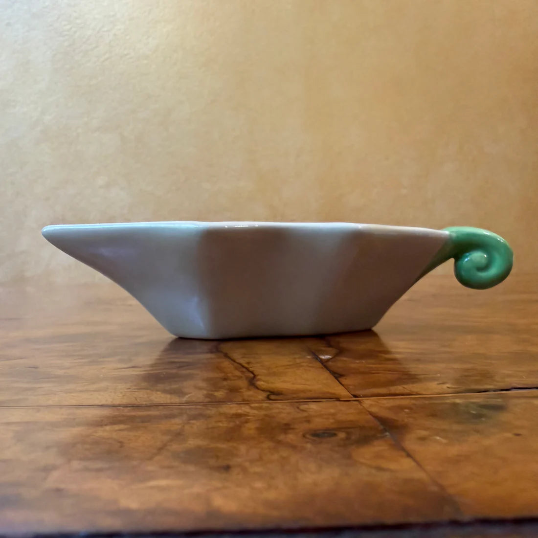 Russ Berrie Holly Shaped Small Dish