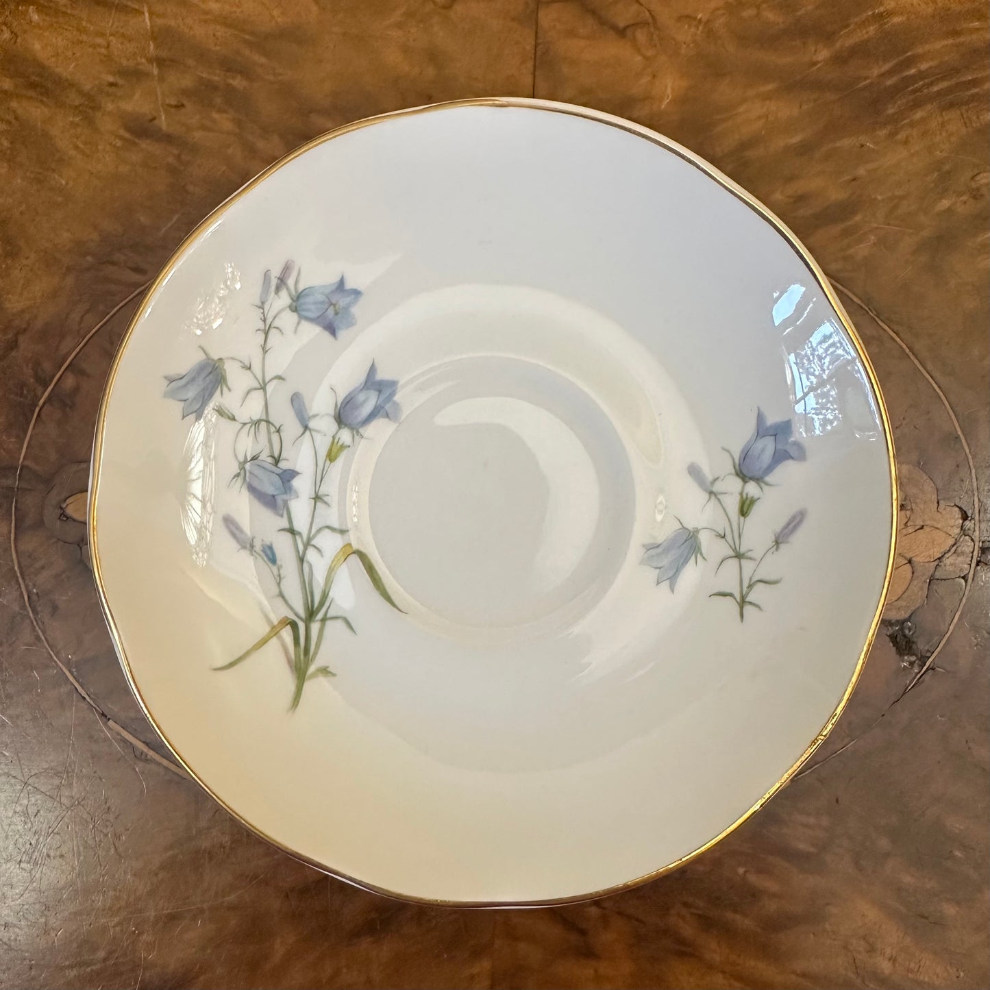 Sadler Wellington Bluebell Pattern Saucer 