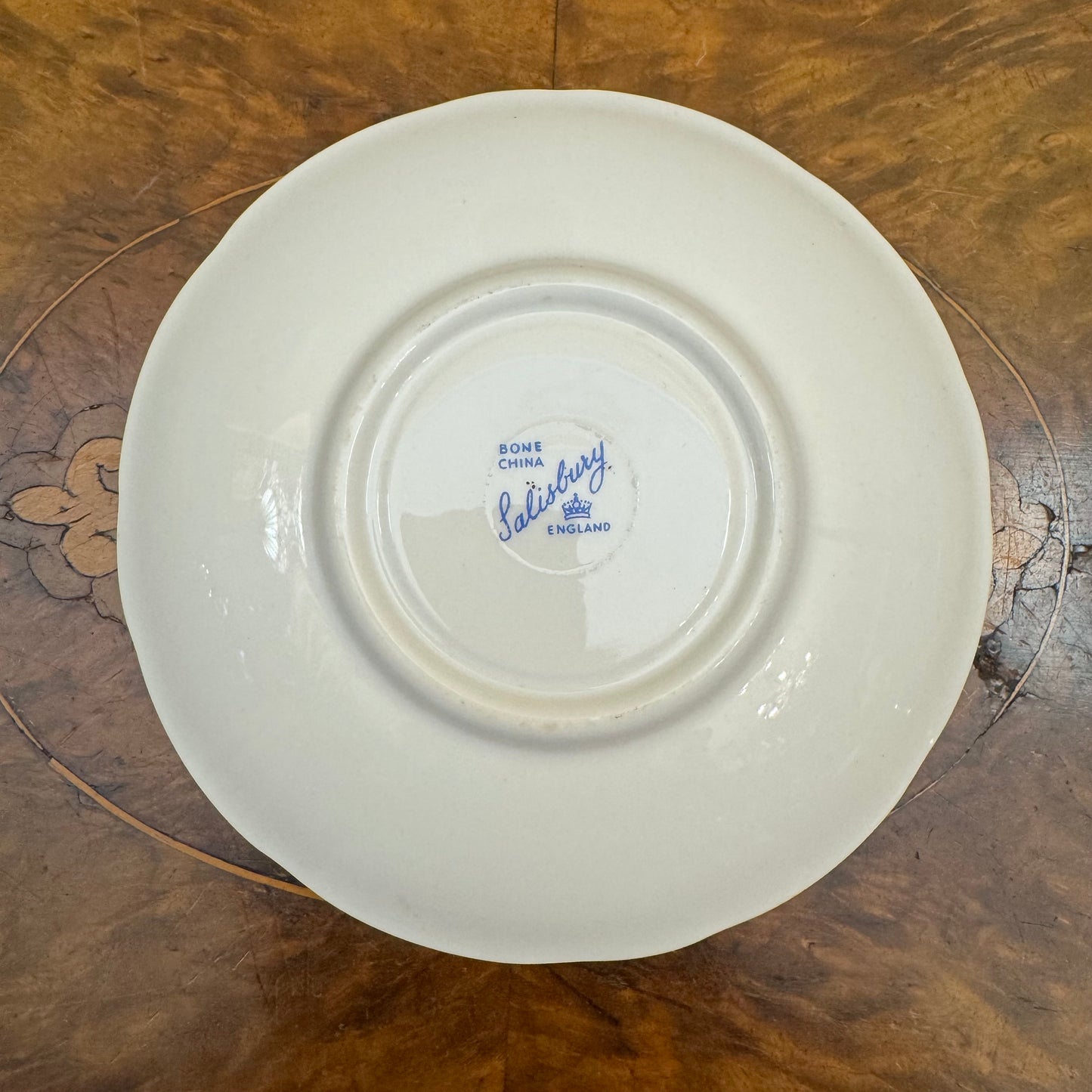 Salisbury Olive Leaf Print Saucer 