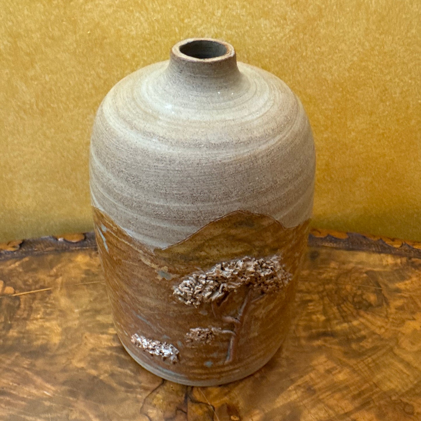 Scotland Pottery Isle Of Arran Bottle Ornament 