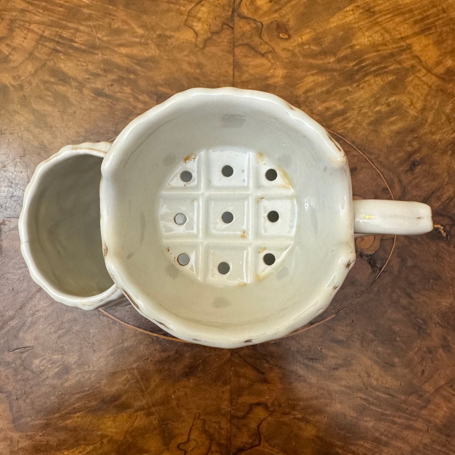 Shell Boat Print Shaving Mug 