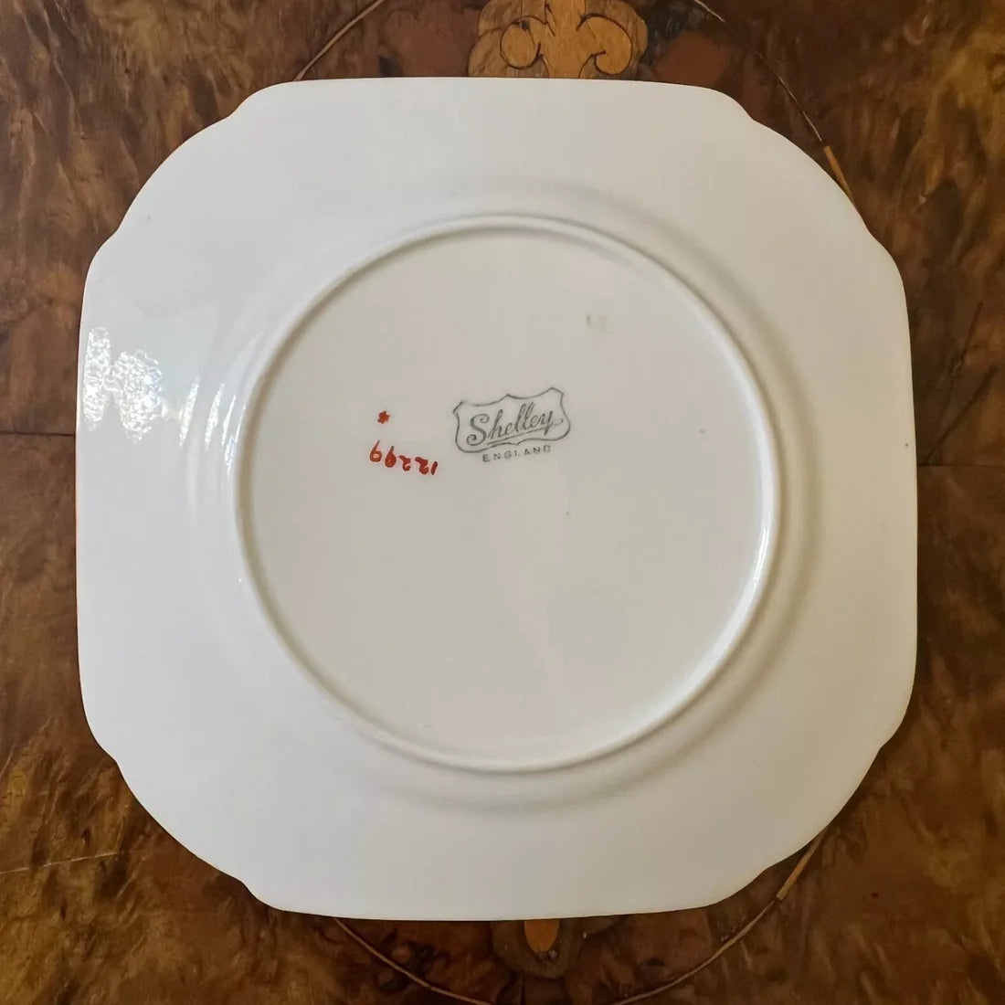Antique Shelley Art Deco Cape Gooseberry Side Plate