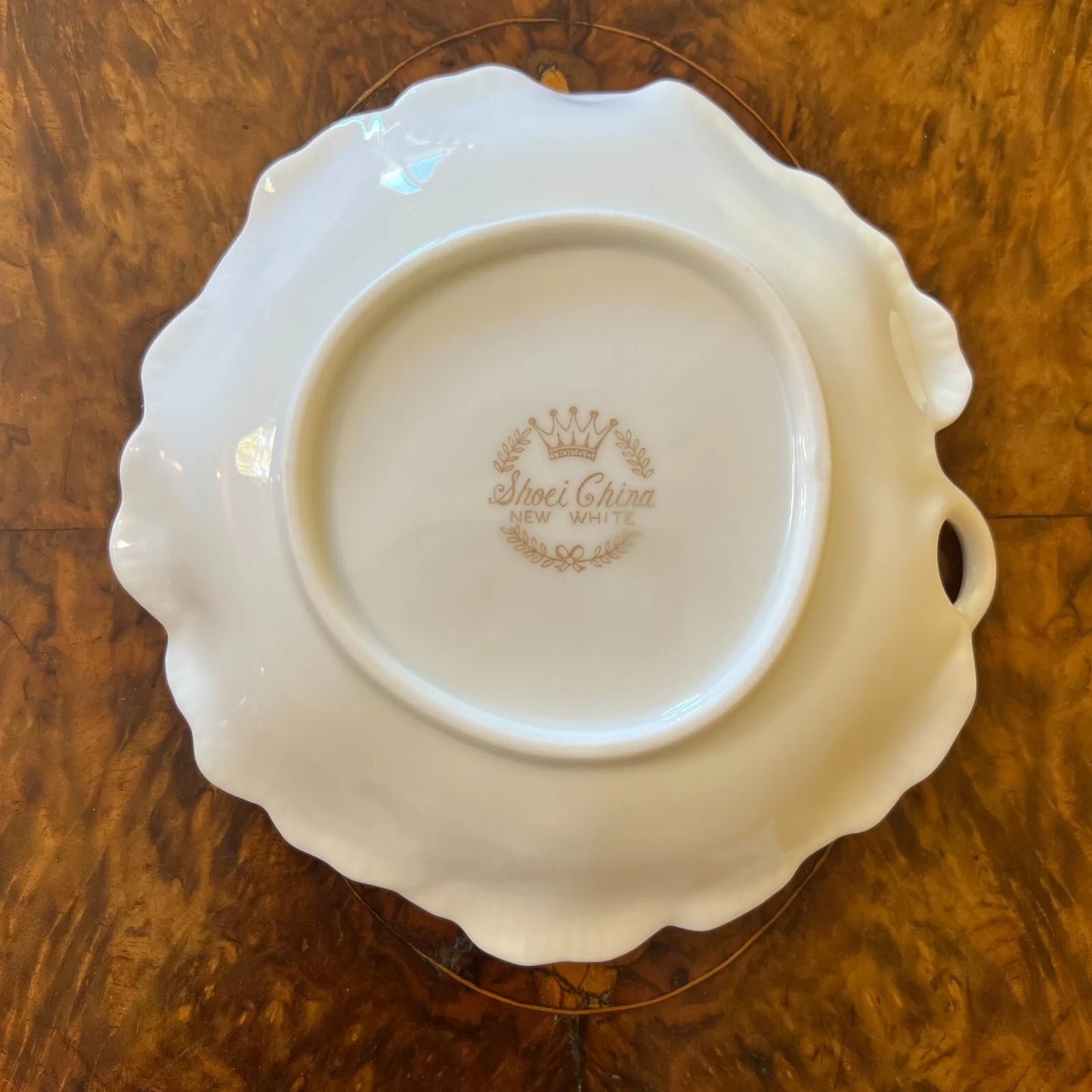 Shoei China New White Leaf Dish Plate