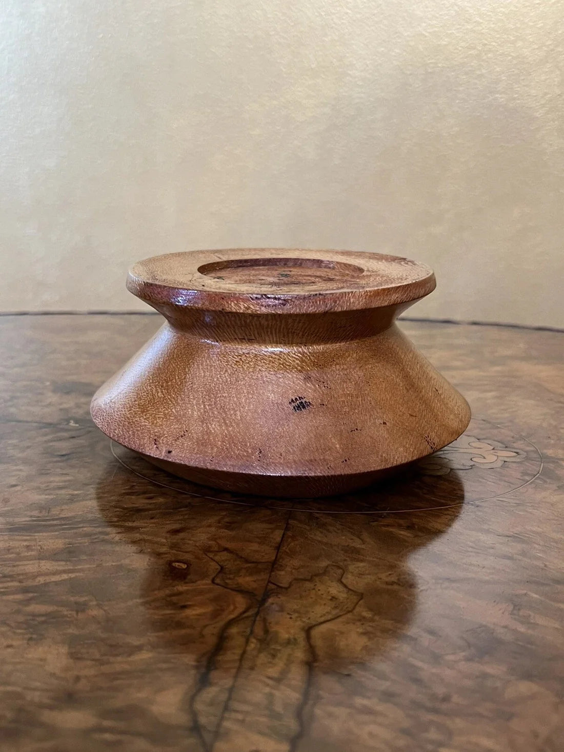 Silky Oak Wood Display Bowl By EJH