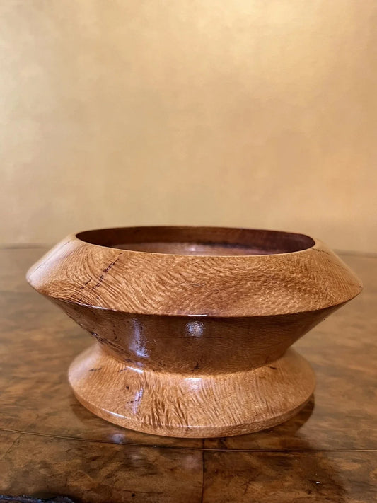 Silky Oak Wood Display Bowl By EJH