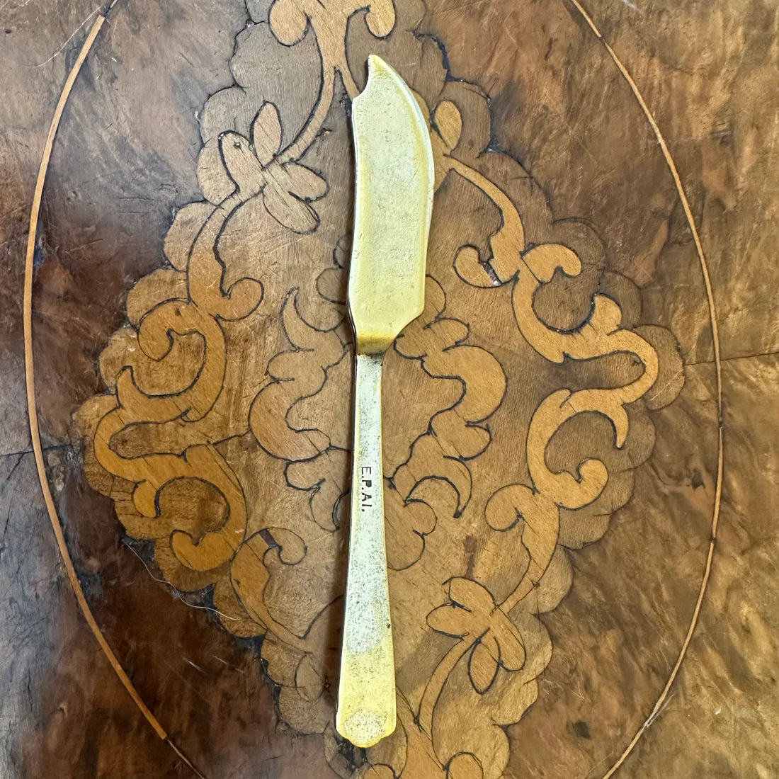 Vintage Silver Plate Butter Knife
