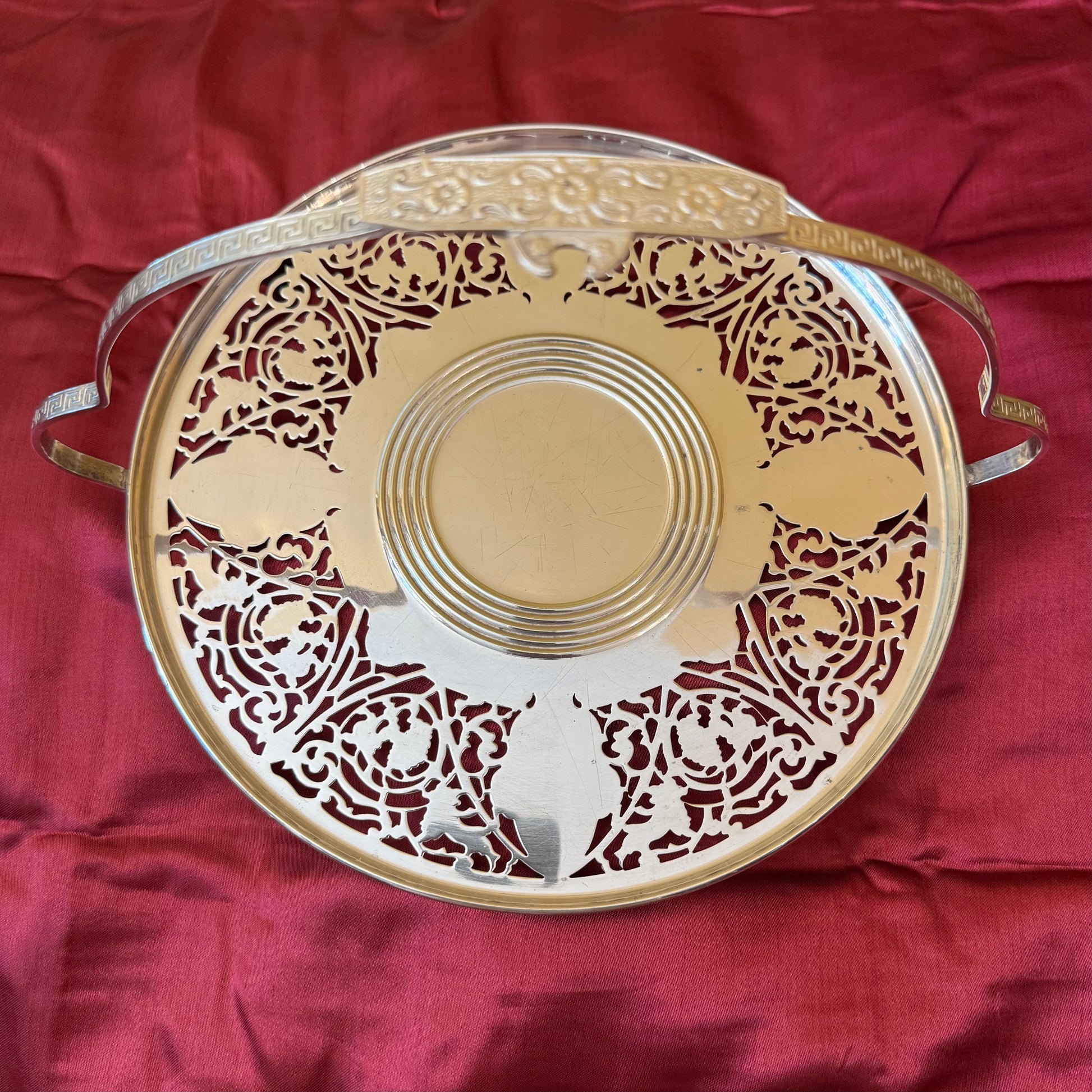 Silver Plate Serving Platter 