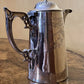 Antique English Silver Plated Coffee Pot
