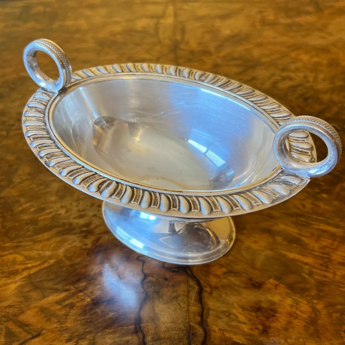 Vintage 1950 Silver Plated Ladies Doubles Awards Trophy