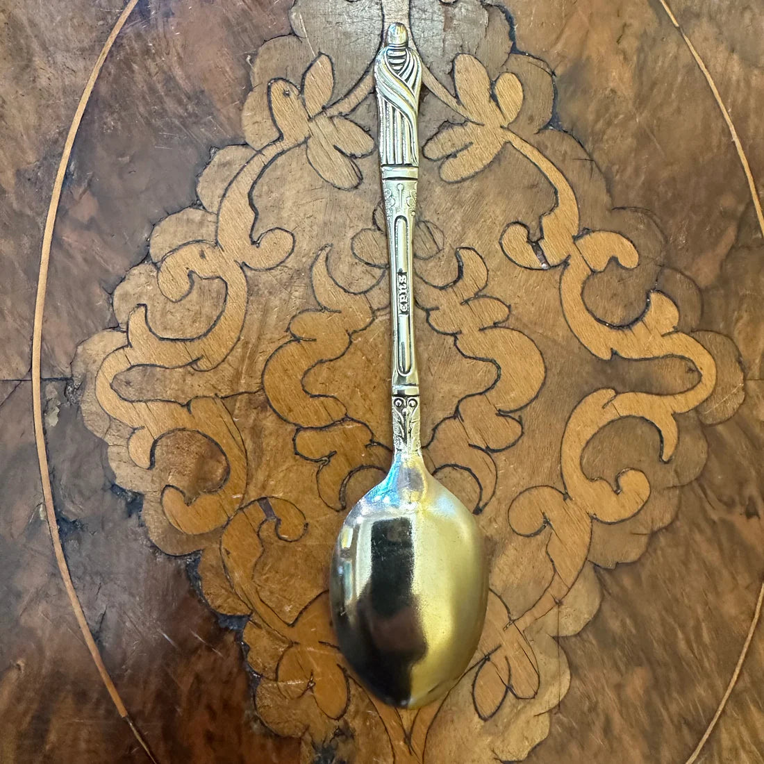 Vintage Silver Plated Priest Tea Spoon