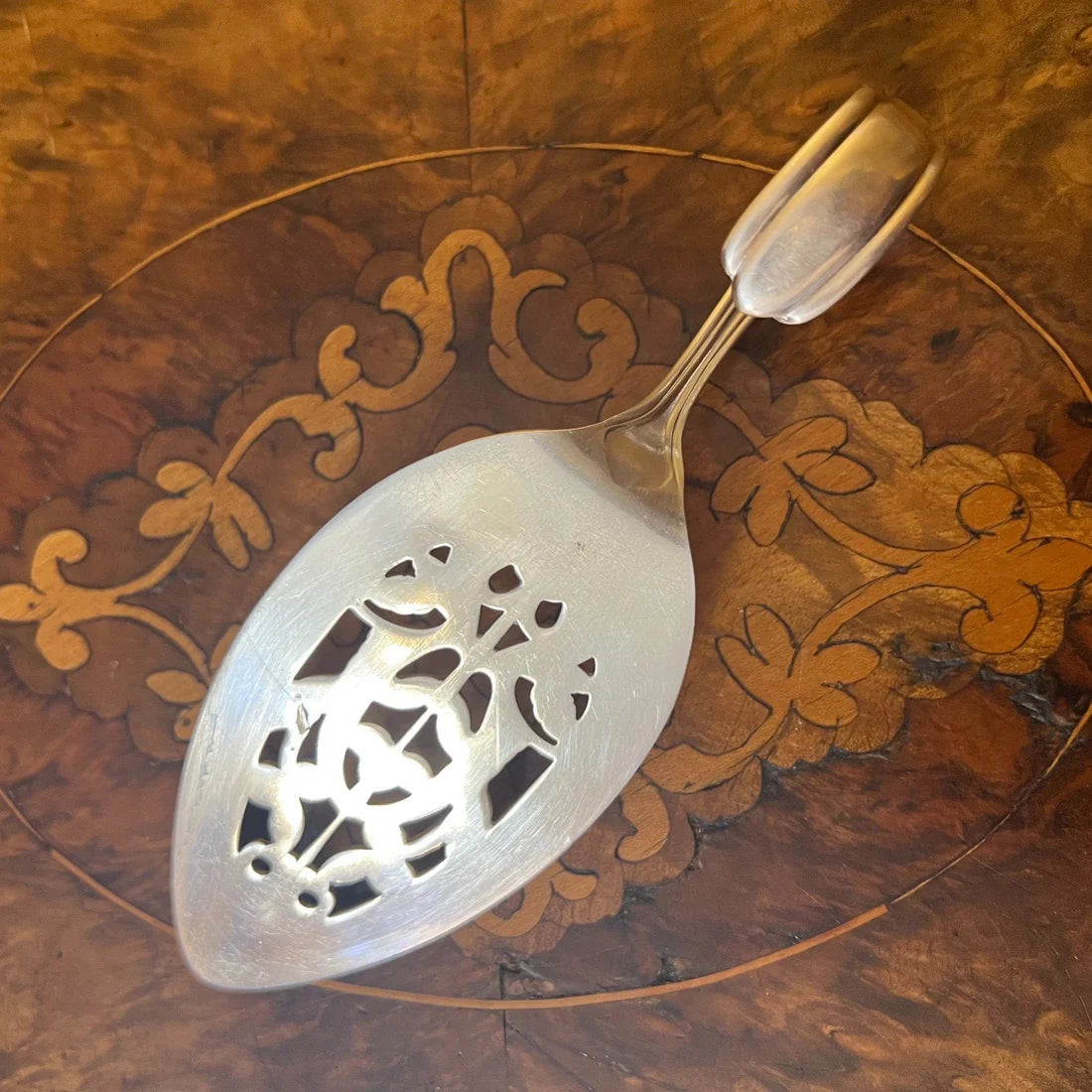 Vintage Rodd Silver Plated Serving Utensil