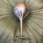 Silver Plated Small Tulip Flutes Long Stem 