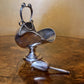 Vintage Silver Plated Sugar Bowl & Scoop
