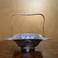 Vintage Silver Plated Tray Bowl With Handle
